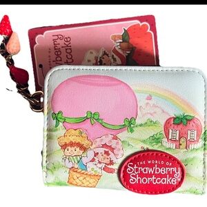 Strawberry Shortcake Characters Zipper Wallet